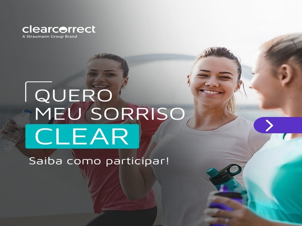 Campanha “Quero meu sorriso Clear” vai premiar três pessoas com um tratamento ortodôntico com condições especiais, além de um par de AirPods Créditos: Divulgação/ClearCorrect