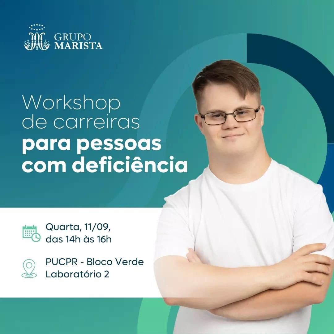 Workshop de capacitação será realizado no dia 11 de setembro com vagas limitadas Créditos: Divulgação Grupo Marista